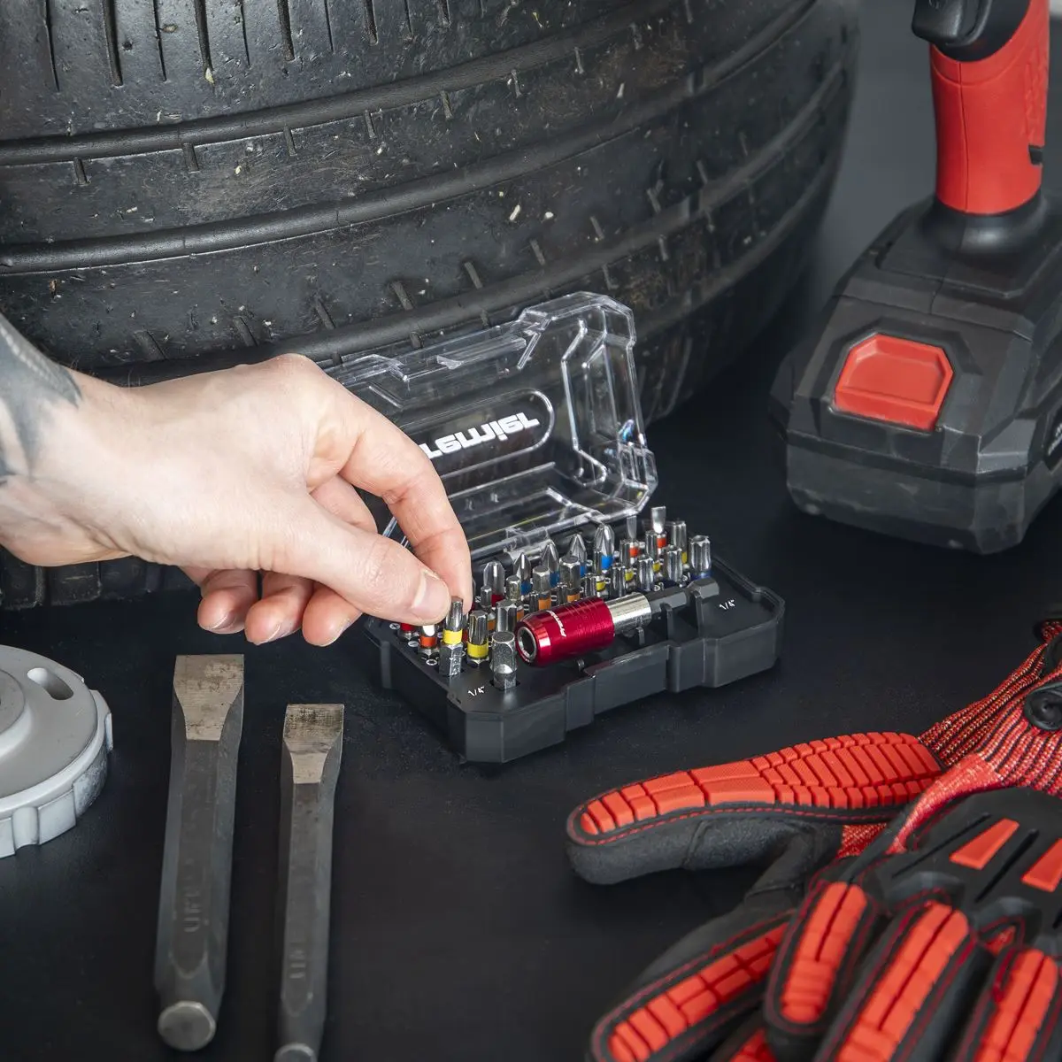 Sealey Premier Colour-Coded Power Tool Bit Set 32pc - Image 10