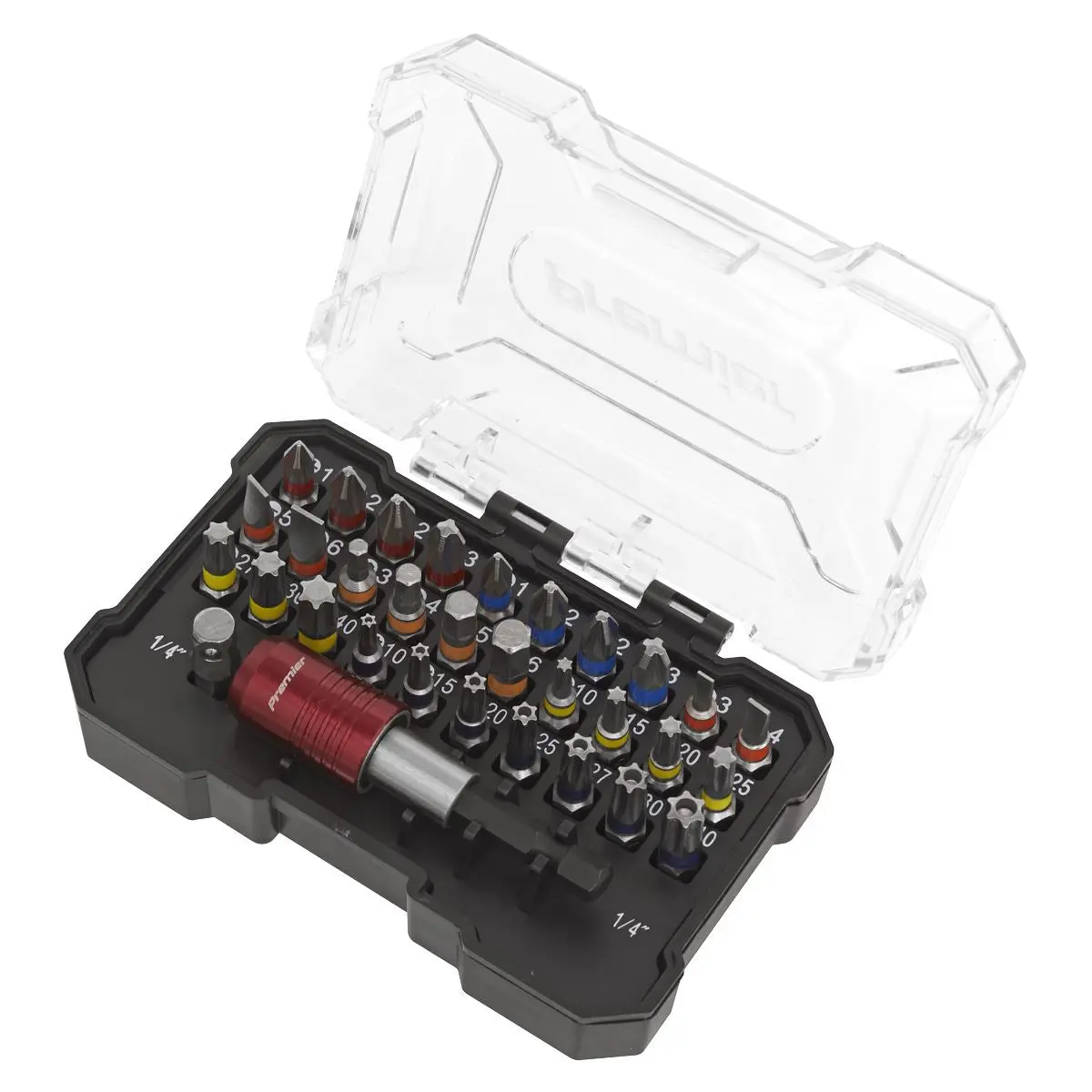 Sealey Premier Colour-Coded Power Tool Bit Set 32pc - Image 3