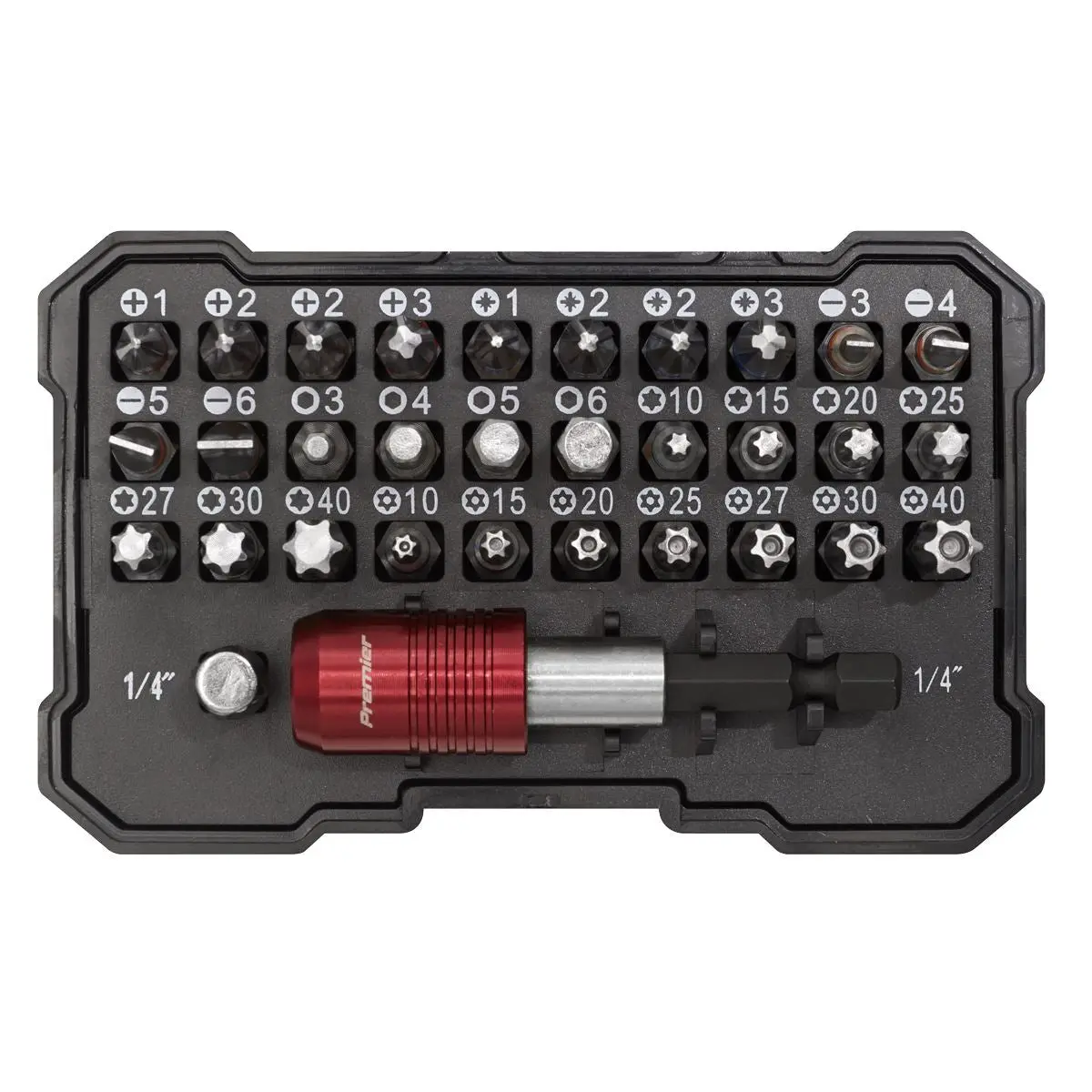 Sealey Premier Colour-Coded Power Tool Bit Set 32pc - Image 4