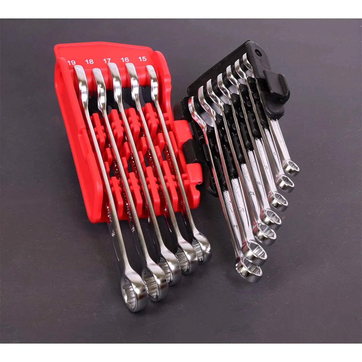 Sealey Premier Combination Spanner Set 12pc Lock-On™ 6pt - Metric - Image 10