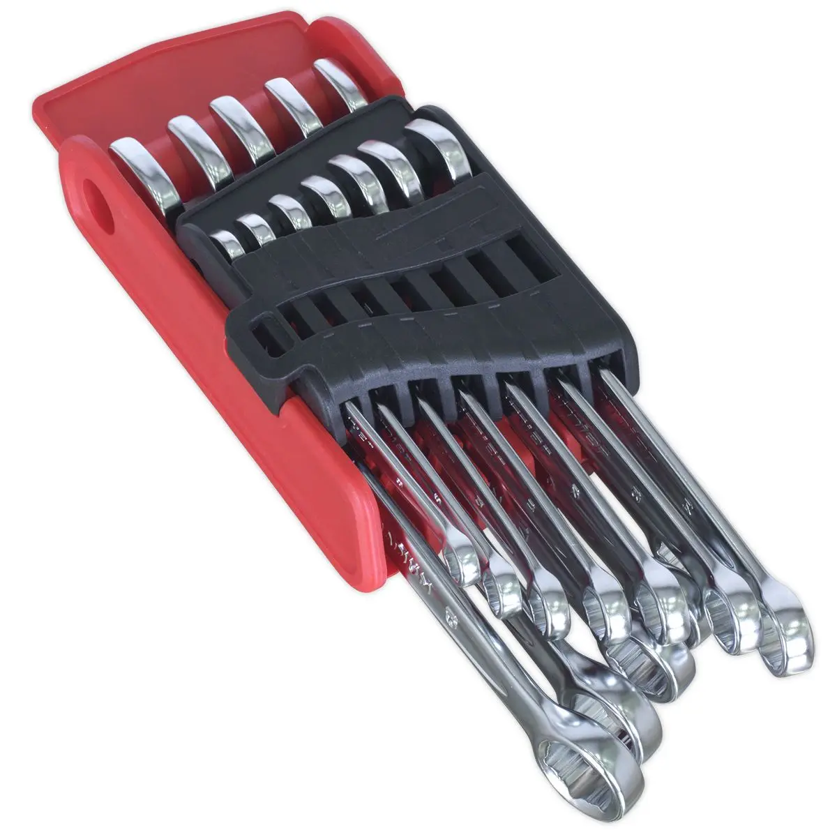 Sealey Premier Combination Spanner Set 12pc Lock-On™ 6pt - Metric - Image 4