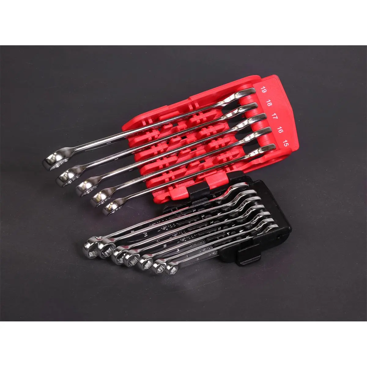 Sealey Premier Combination Spanner Set 12pc Lock-On™ 6pt - Metric - Image 9