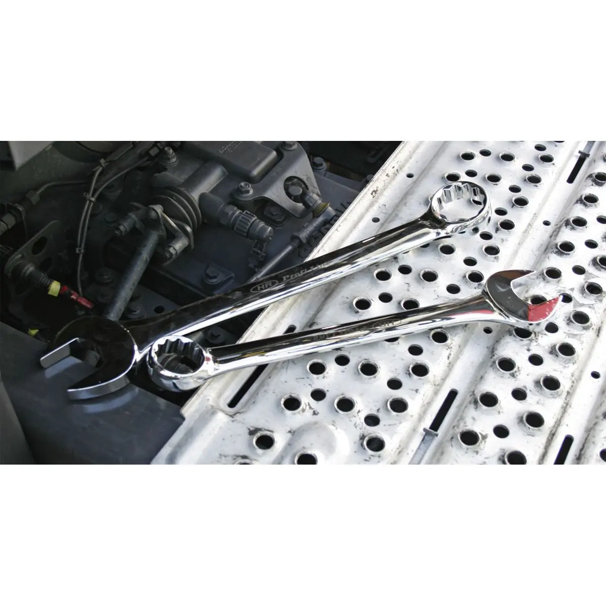 Sealey Premier Combination Spanner Set 6pc Super Jumbo Metric - Image 6