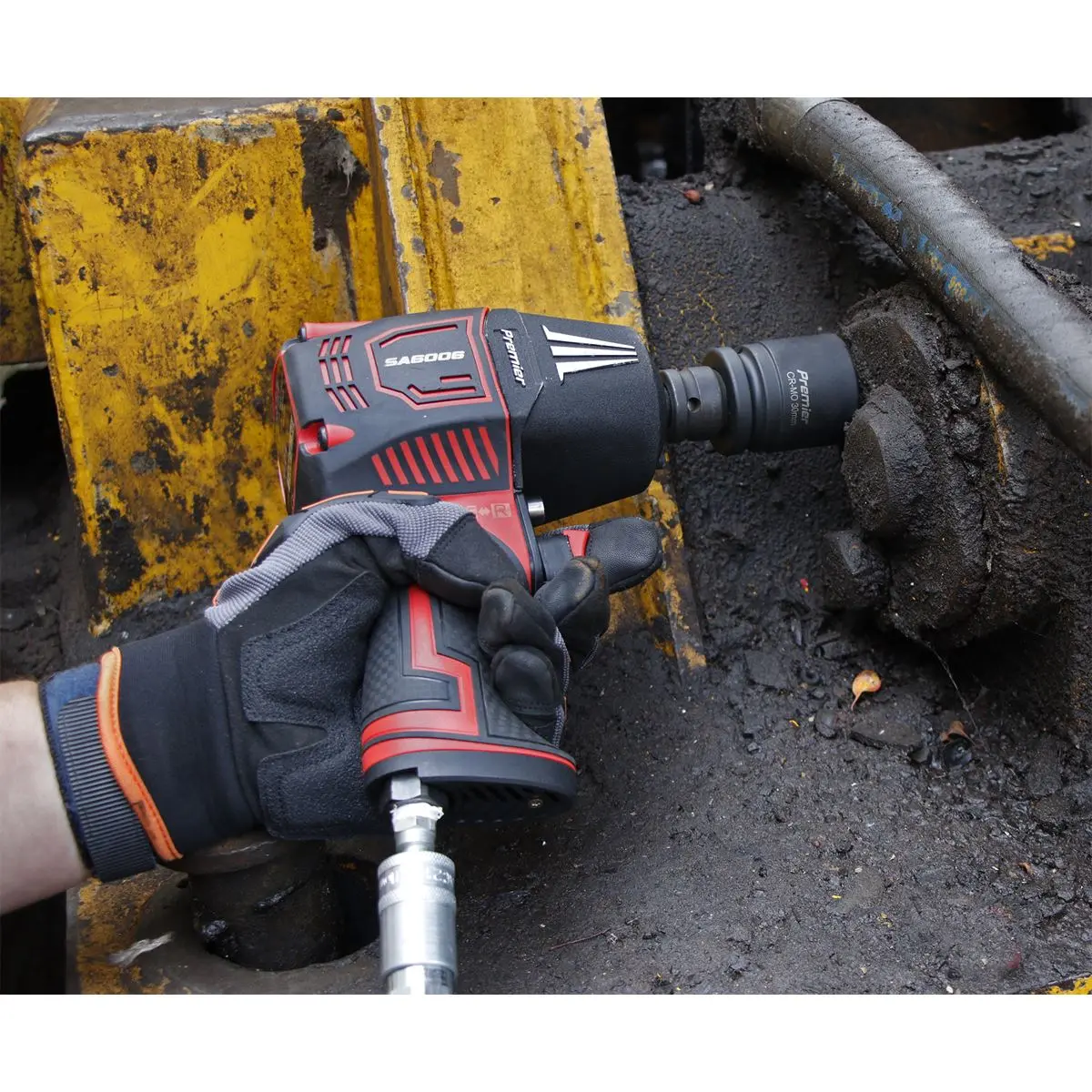 Sealey Premier Composite Air Impact Wrench 1/2"Sq Drive - Twin Hammer - Image 8