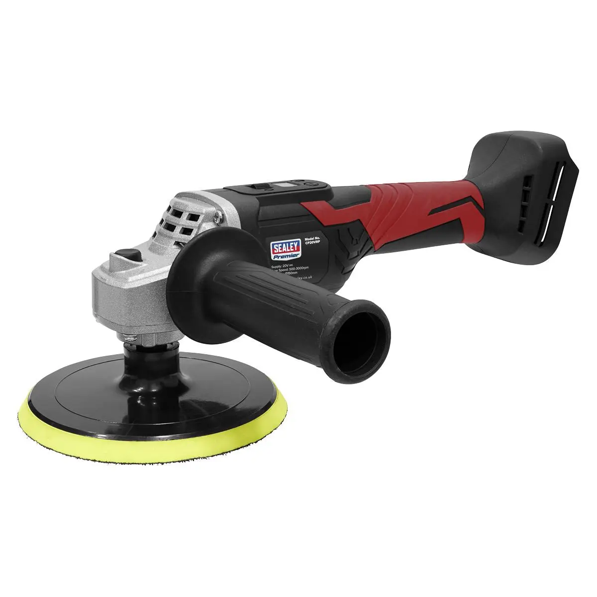 Sealey Premier Cordless Rotary Polisher Ø150mm 20V SV20 Series - Body Only - Image 3