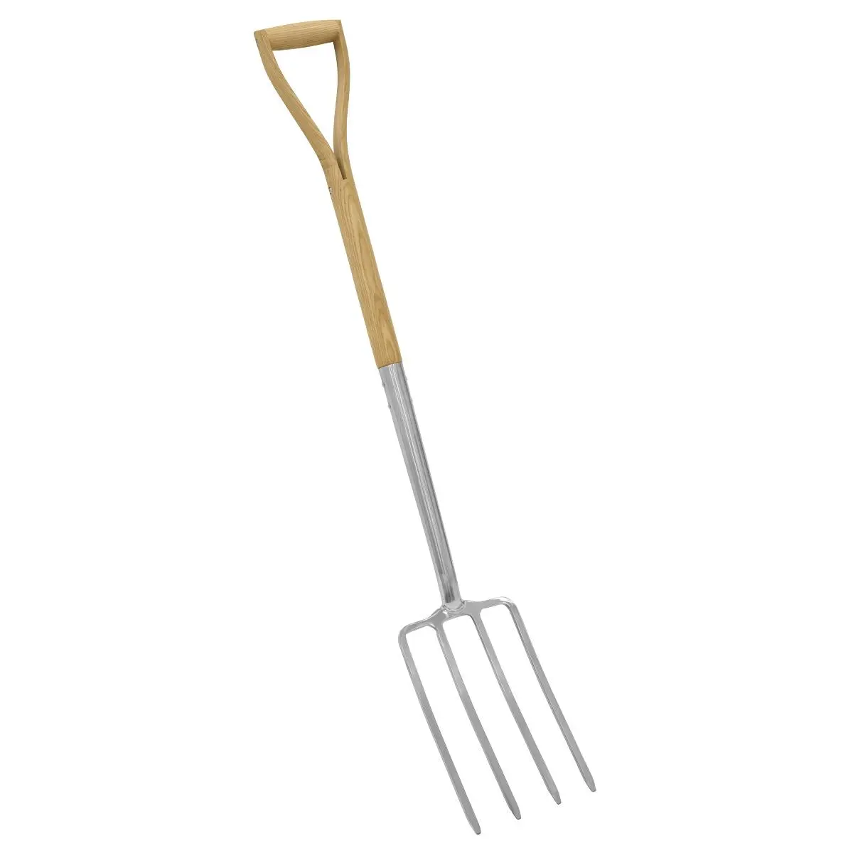 Sealey Premier Digging Fork with Ash Handle & Stainless Steel Tines - Image 3