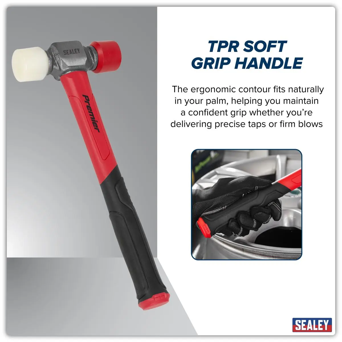 Sealey Premier Dual Face Mallet - Image 2