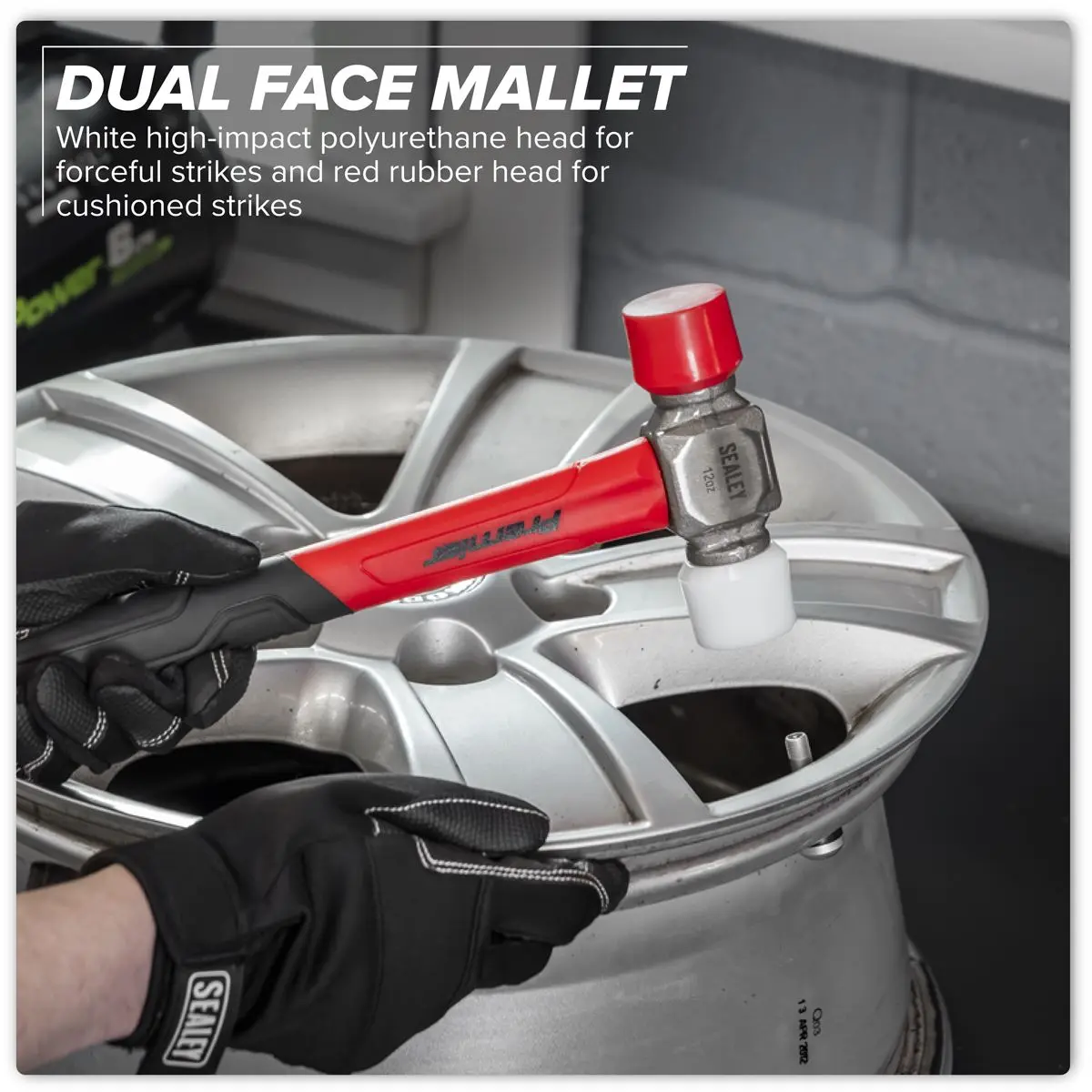 Sealey Premier Dual Face Mallet - Image 3