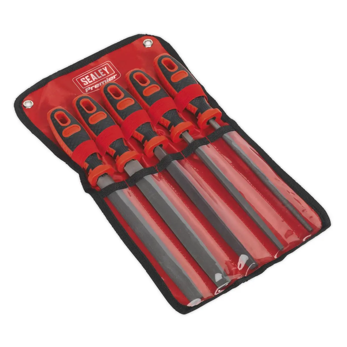 Sealey Premier Engineer’s File Set 5pc 200mm - Image 3