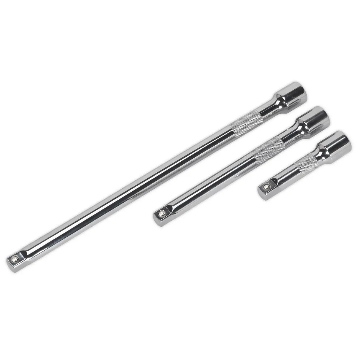 Sealey Premier Extension Bar Set 3pc 3/8"Sq Drive