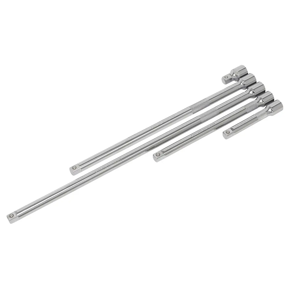 Sealey Premier Extension Bar Set 5pc 1/2"Sq Drive