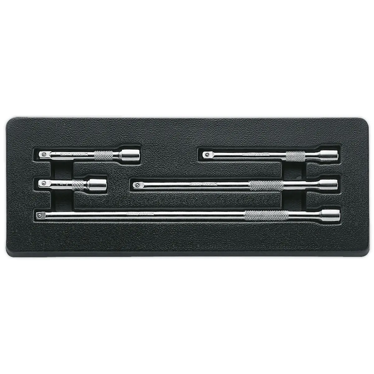 Sealey Premier Extension Bar Set 5pc 1/4"Sq Drive - Image 7