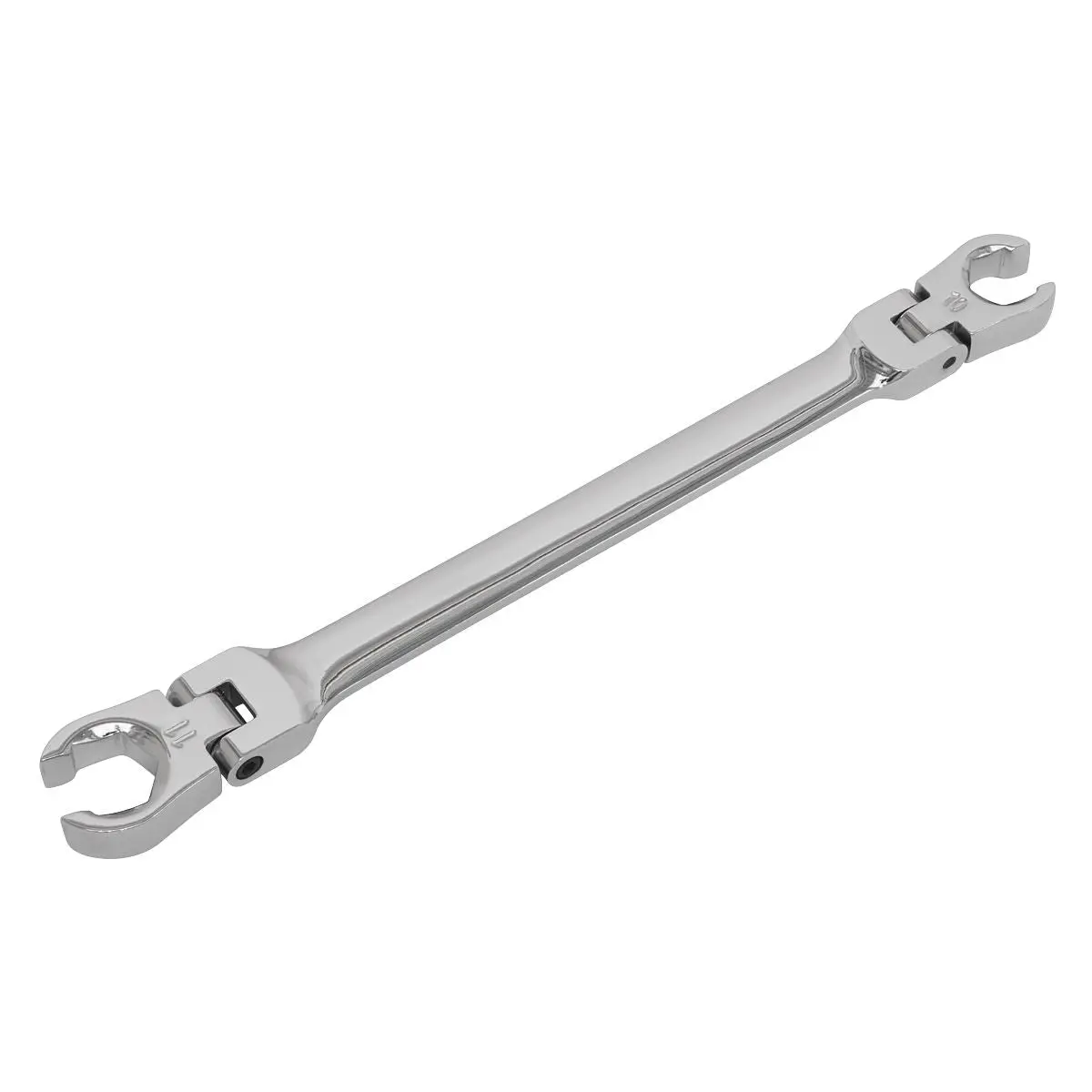 Sealey Premier Flexi-Head Flare Nut Spanner 10 x 11mm - Image 3