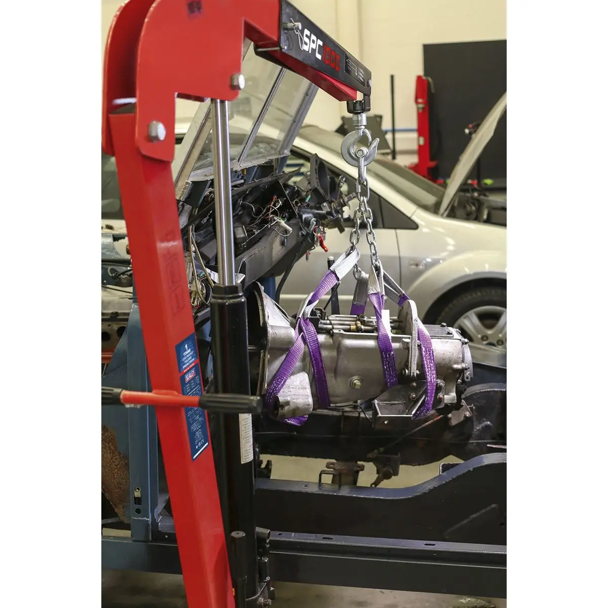 Sealey Premier Folding Engine Crane 1 Tonne - Image 3