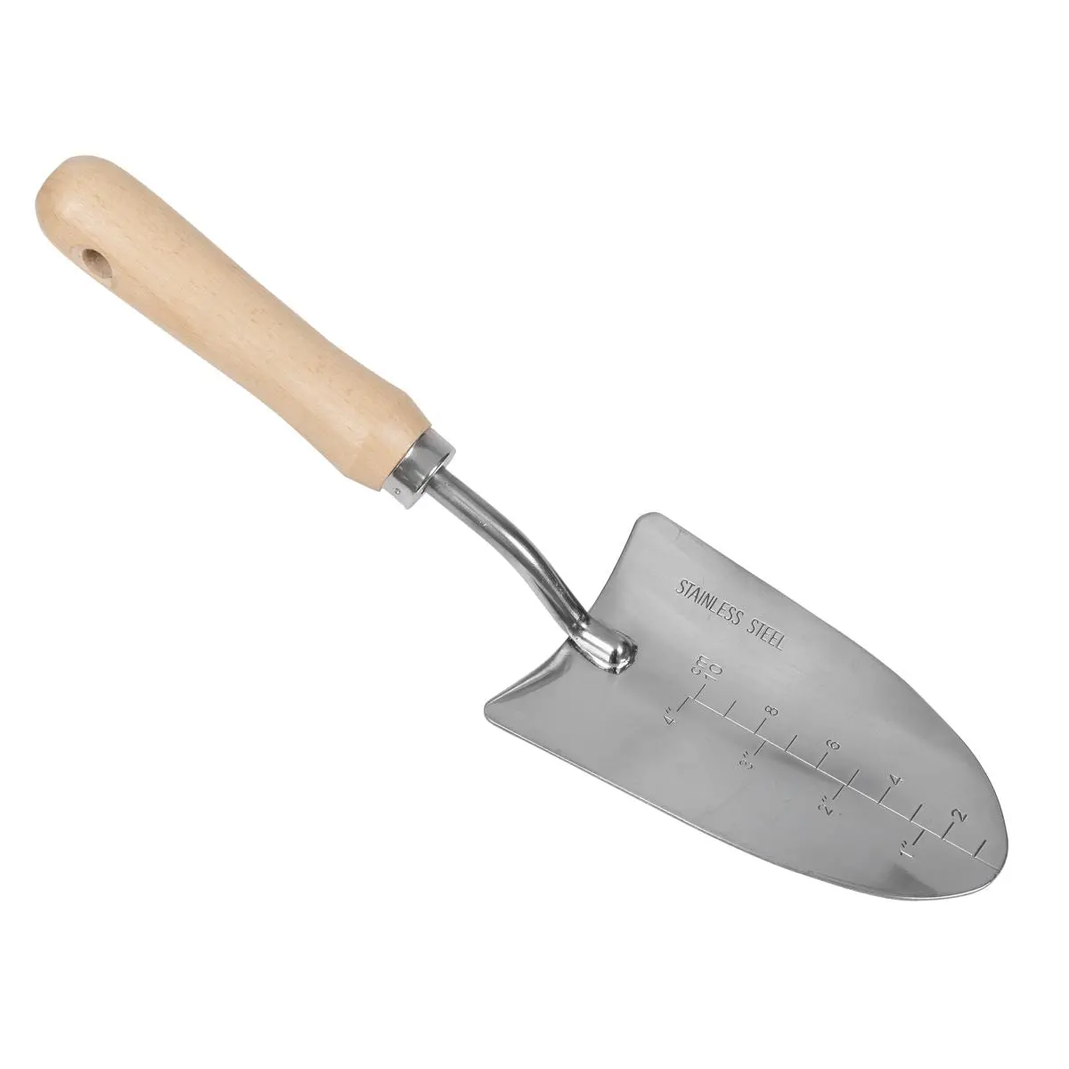 Sealey Premier Hand Trowel Hand Trowel with Ash Handle & Stainless Steel Blade - Image 2