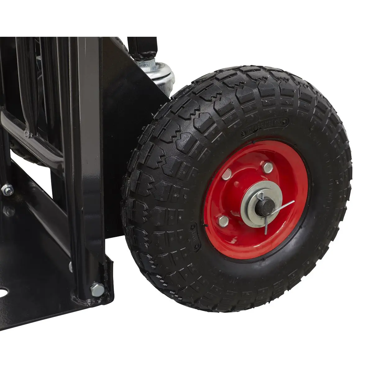 Sealey Premier Heavy-Duty 3-in-1 Sack Truck with PU Tyres 300kg Capacity - Image 5