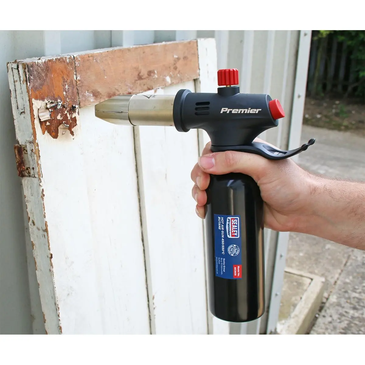 Sealey Premier Heavy Duty Adjustable Flame Butane Hot Air Gun 450/550°C - Image 3
