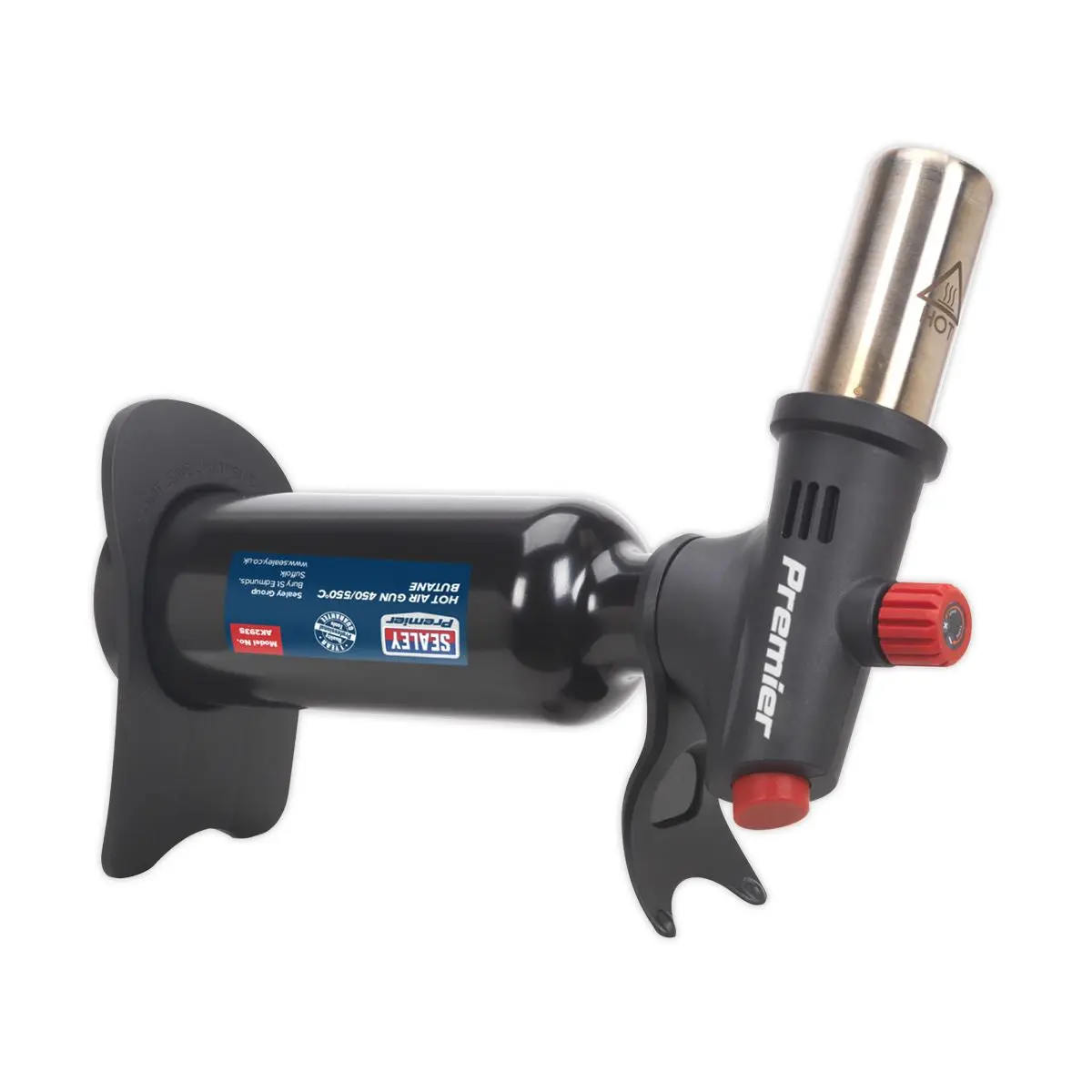 Sealey Premier Heavy Duty Adjustable Flame Butane Hot Air Gun 450/550°C - Image 4