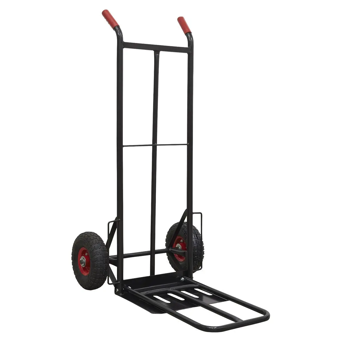 Sealey Premier Heavy-Duty Sack Truck with PU Tyres 300kg Capacity - Image 2