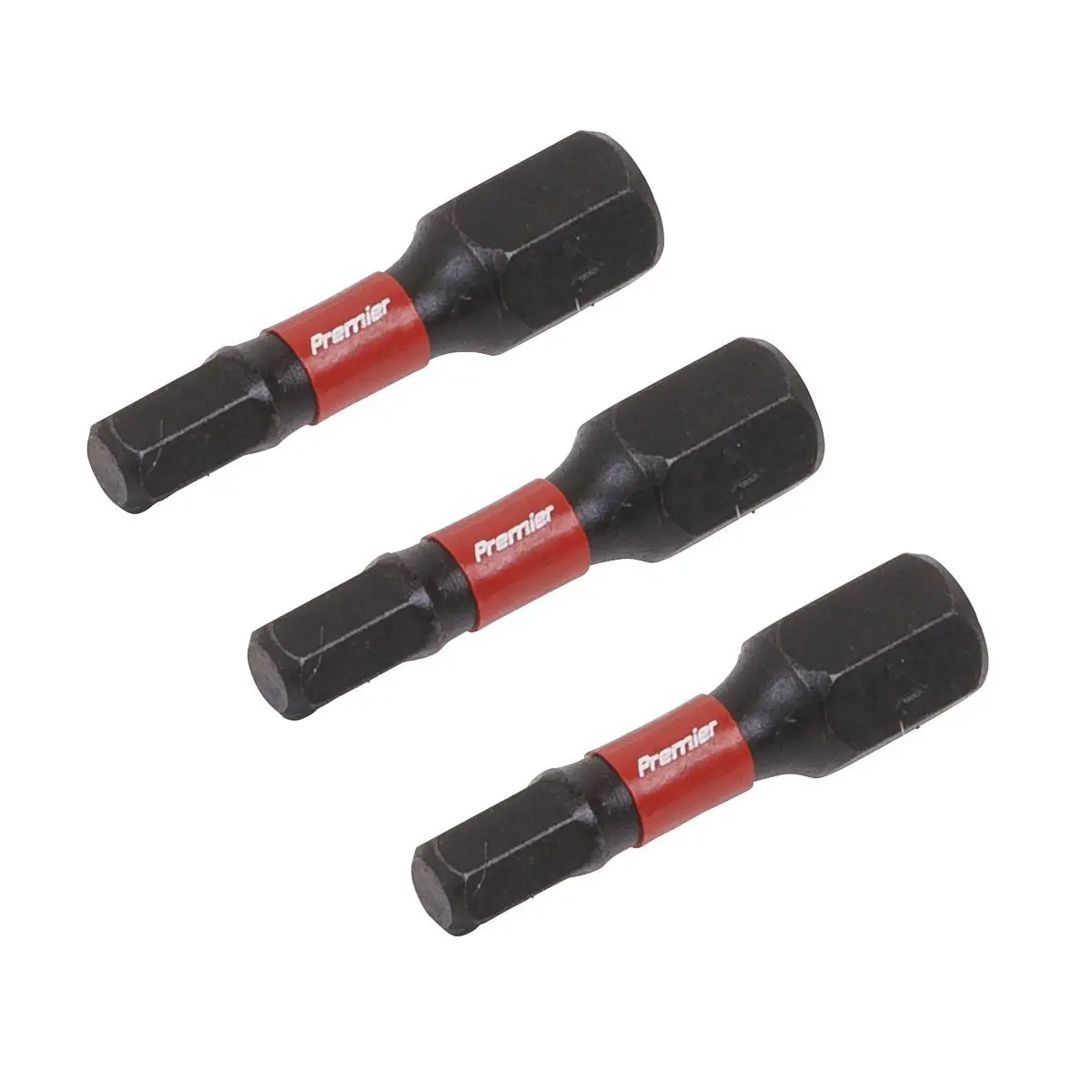 Sealey Premier Hex 4mm Impact Power Tool Bits 25mm - 3pc - Image 4