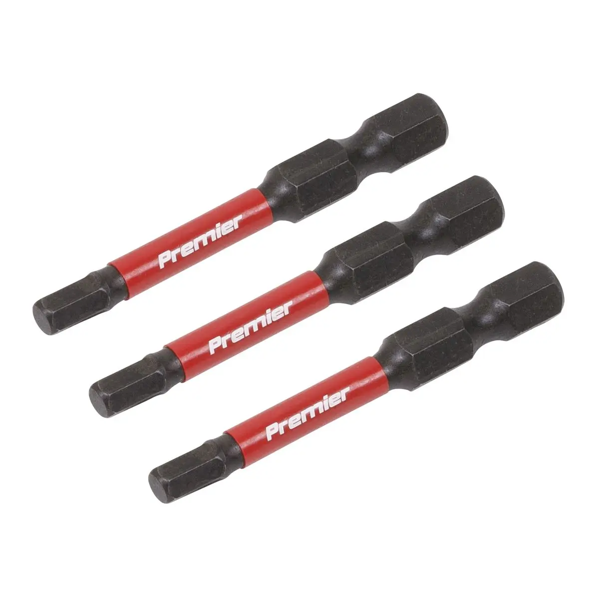 Sealey Premier Hex 4mm Impact Power Tool Bits 50mm - 3pc - Image 5