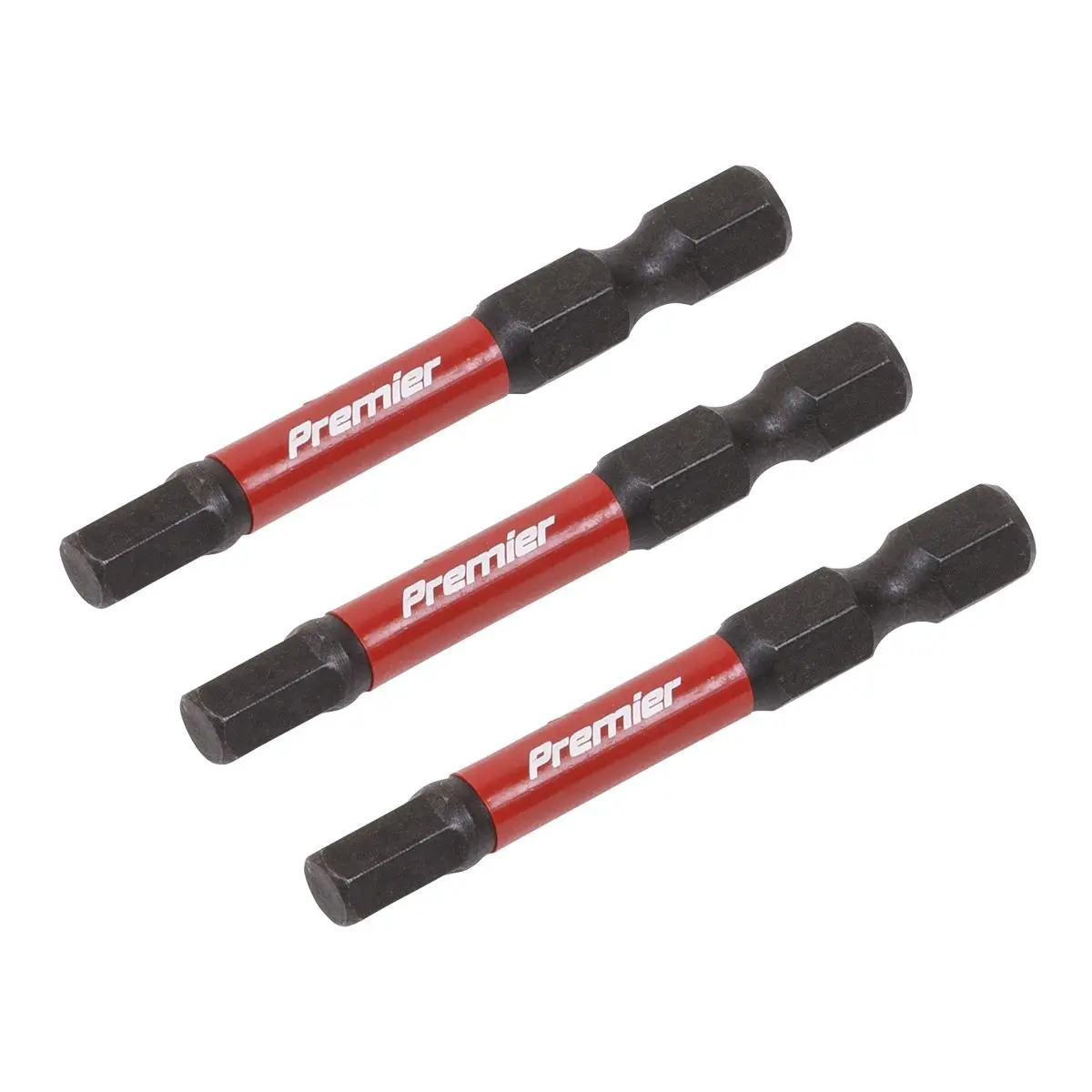 Sealey Premier Hex 5mm Impact Power Tool Bits 50mm - 3pc - Image 5