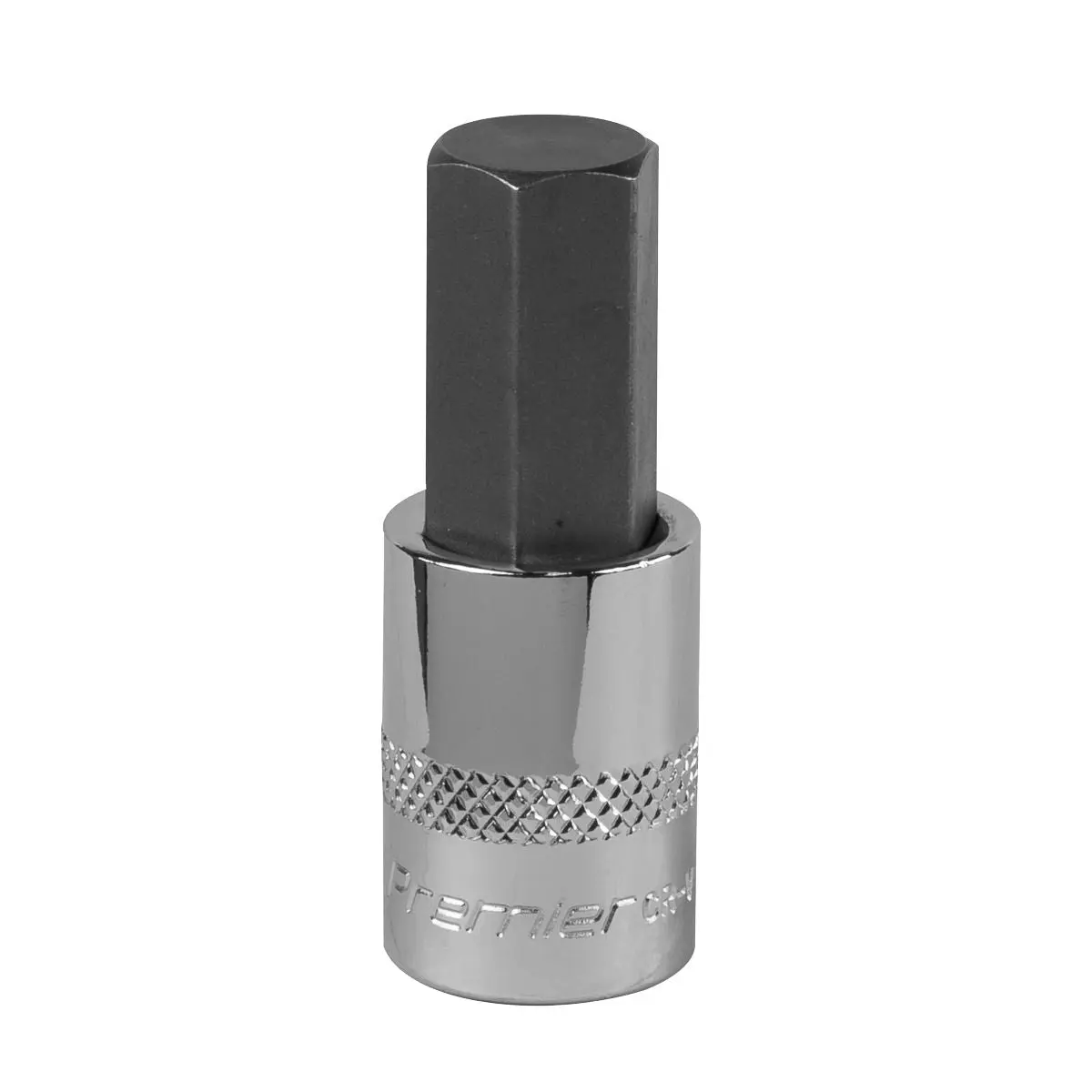 Sealey Premier Hex Socket Bit 12mm 3/8"Sq Drive