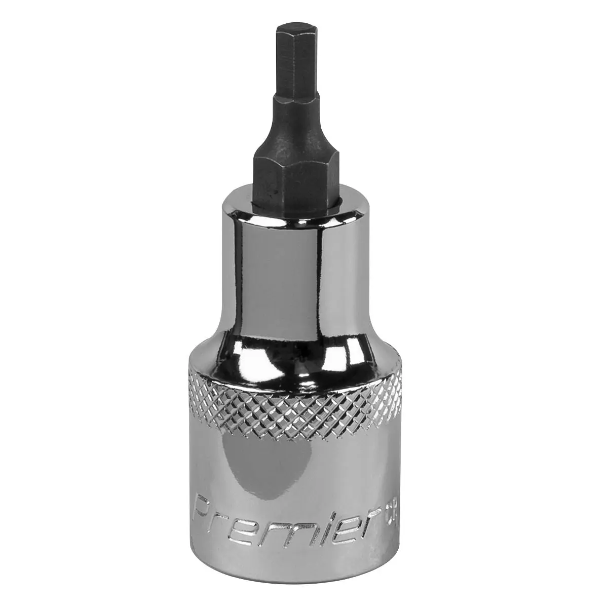 Sealey Premier Hex Socket Bit 4mm 1/2"Sq Drive