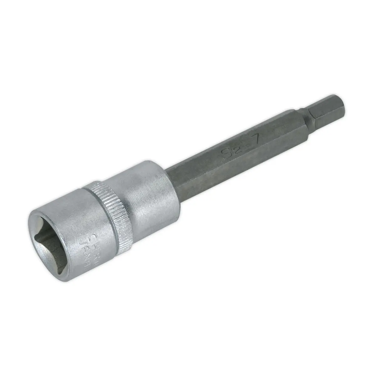 Sealey Premier Hex Socket Bit 7mm Long 1/2"Sq Drive