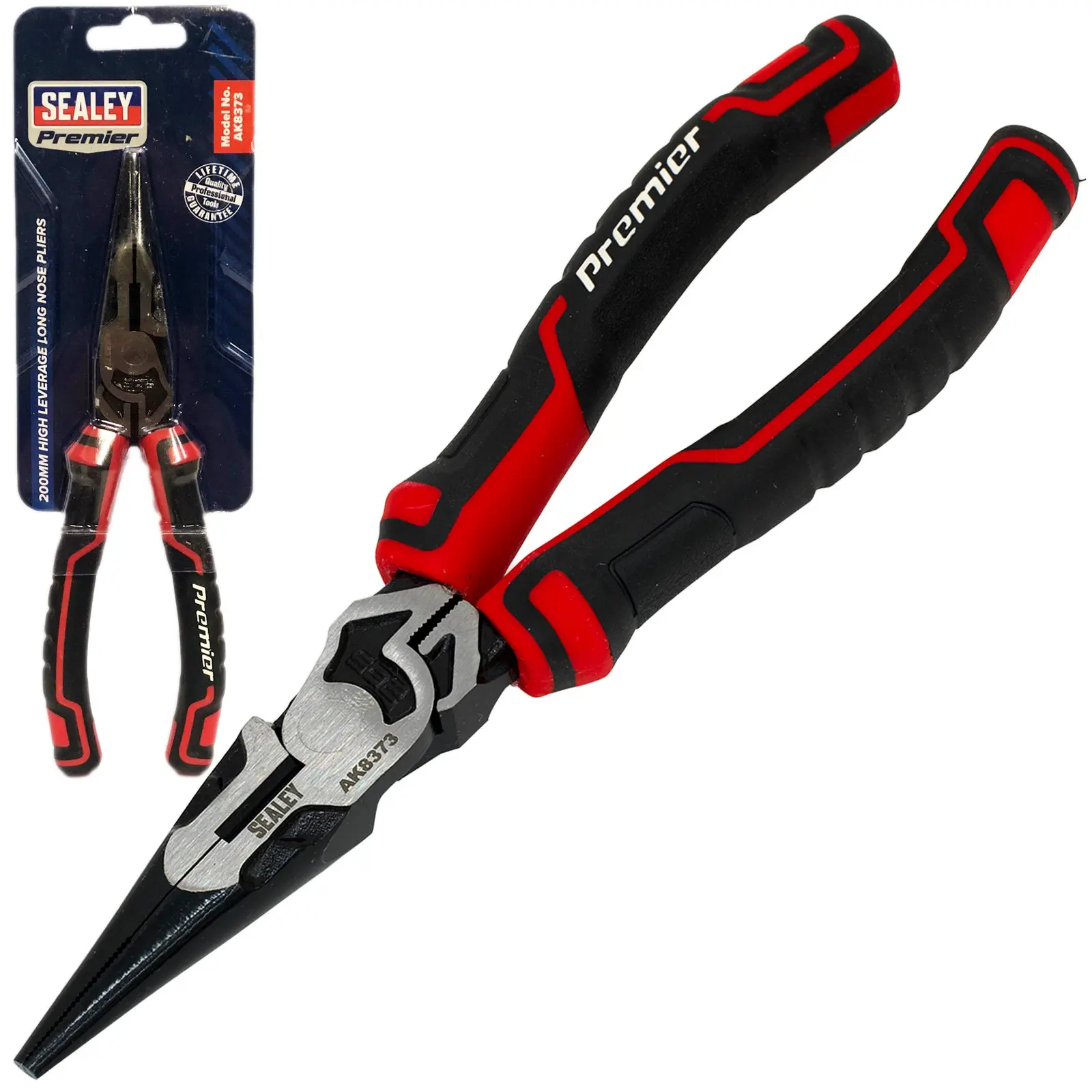 Sealey Premier High Leverage Pliers Comfort Grip Handles - Image 5