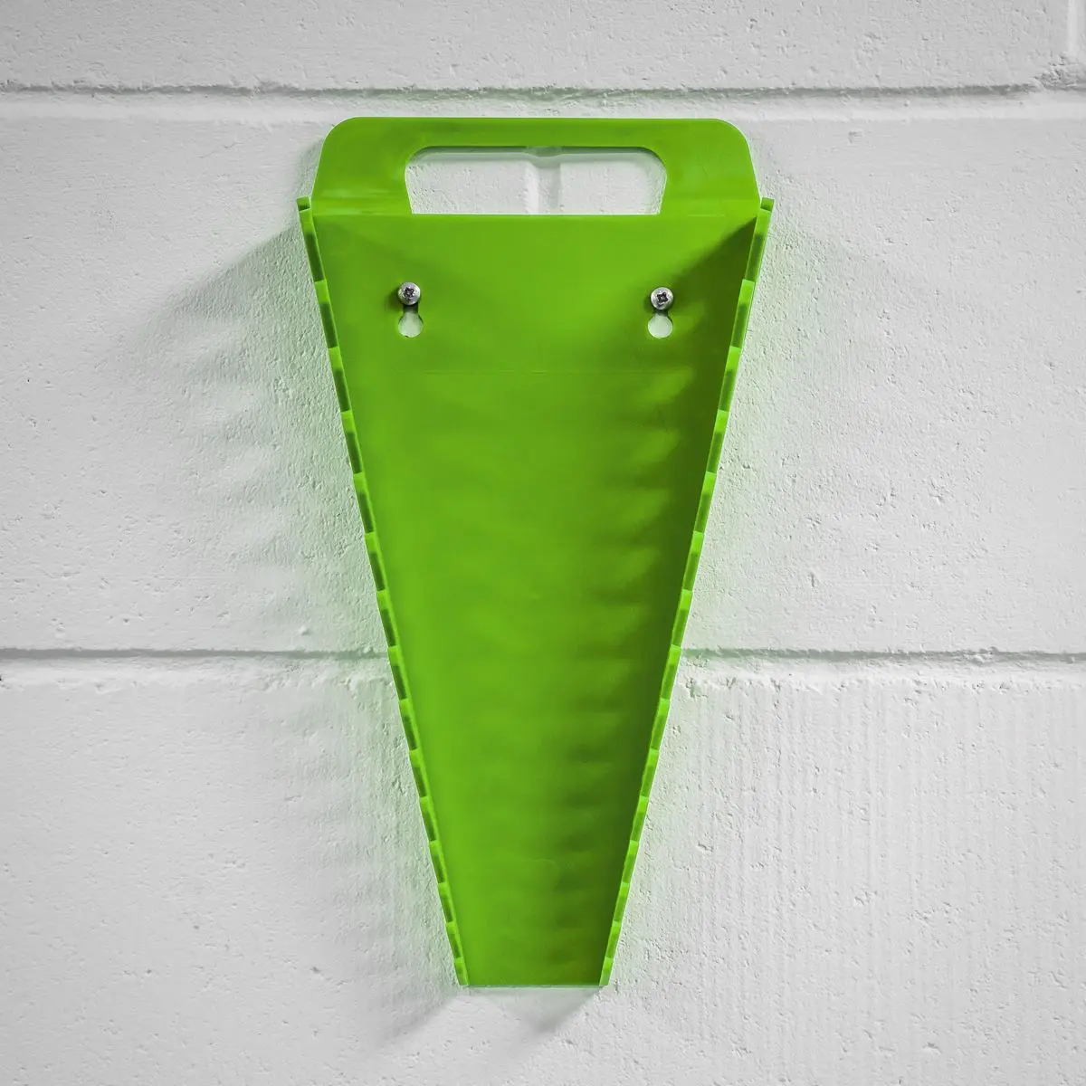 Sealey Premier High Visibility Green Spanner Rack 15 Capacity Hanging Toolbox - Image 6