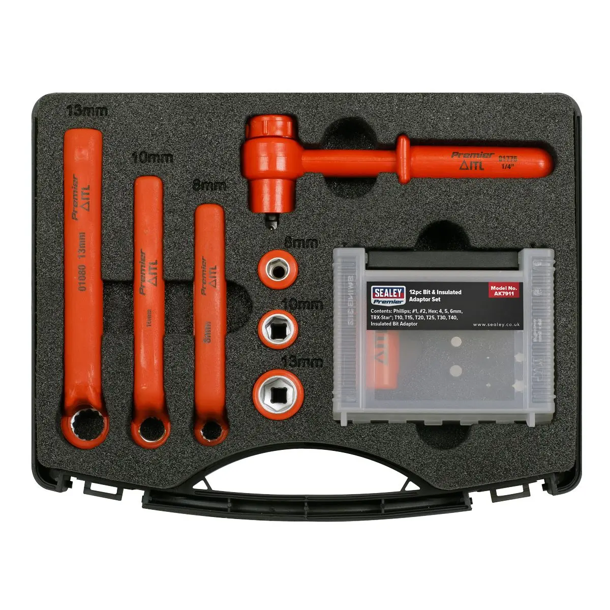Sealey Premier Hybrid & Electric Vehicle Battery Tool Kit 19pc - Image 4