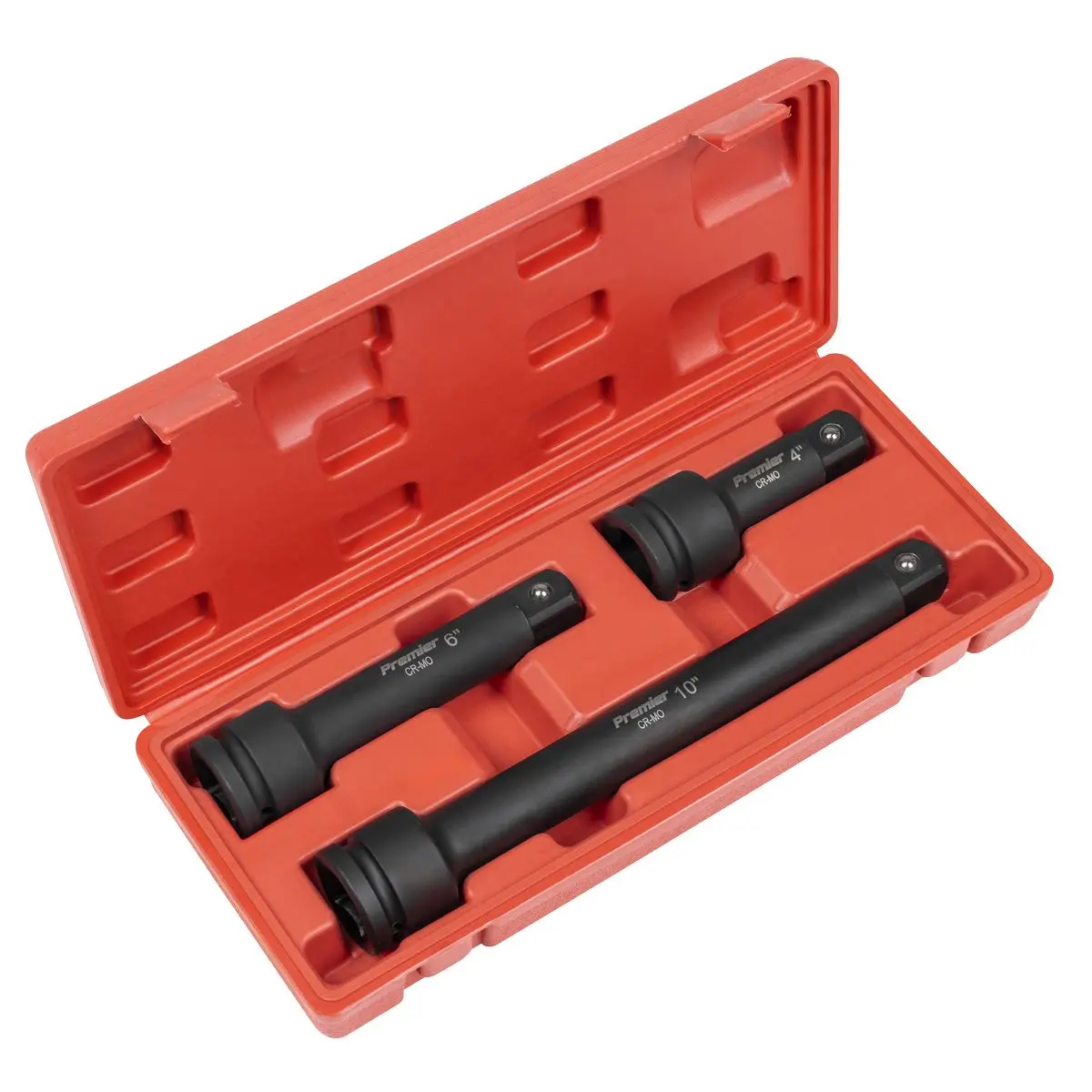 Sealey Premier Impact Extension Bar Set 3/4"Sq Drive 3pc
