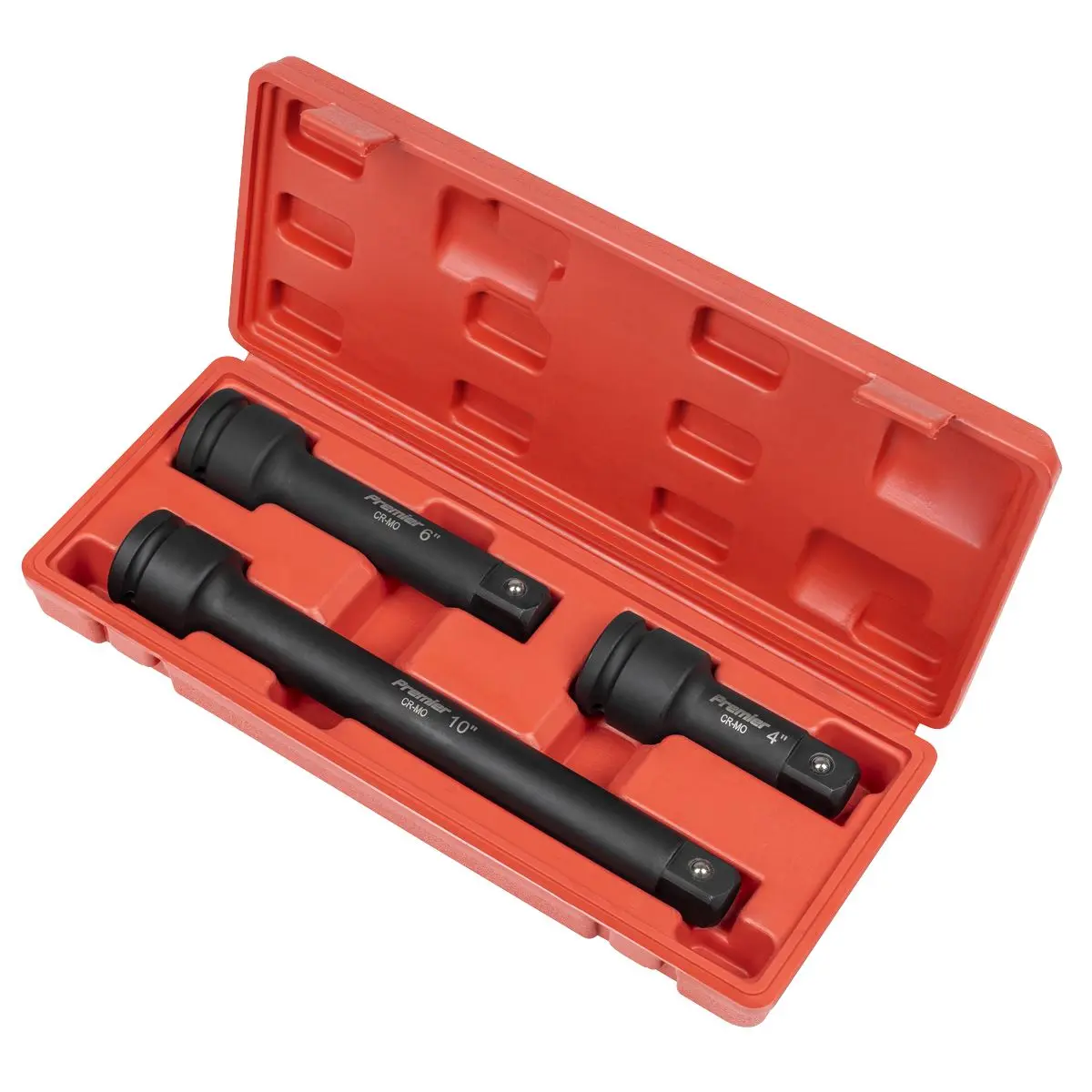 Sealey Premier Impact Extension Bar Set 3/4"Sq Drive 3pc - Image 10