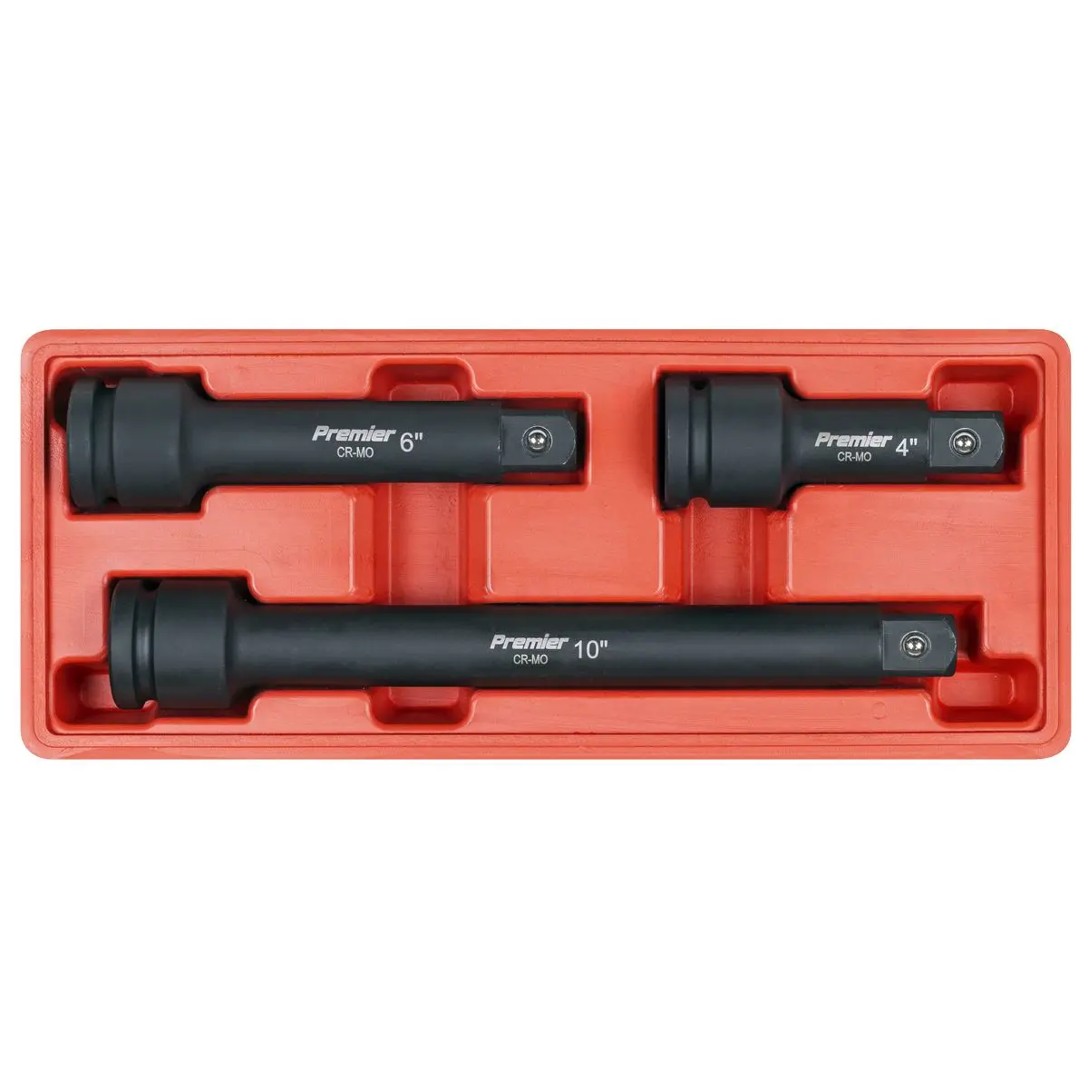 Sealey Premier Impact Extension Bar Set 3/4"Sq Drive 3pc - Image 11