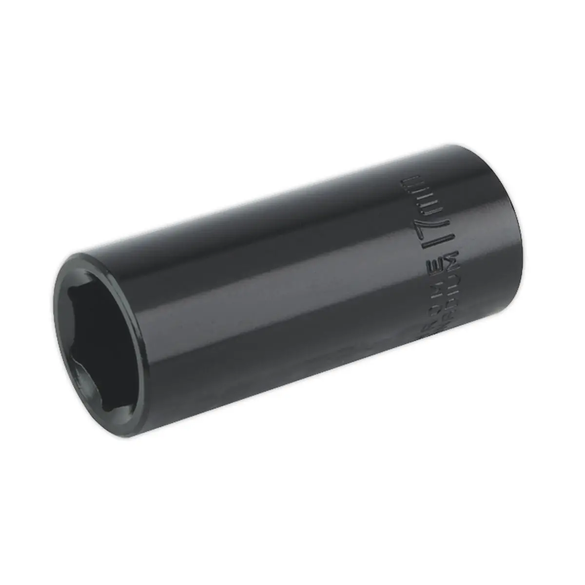 Sealey Premier Impact Socket 17mm Deep 3/8"Sq Drive