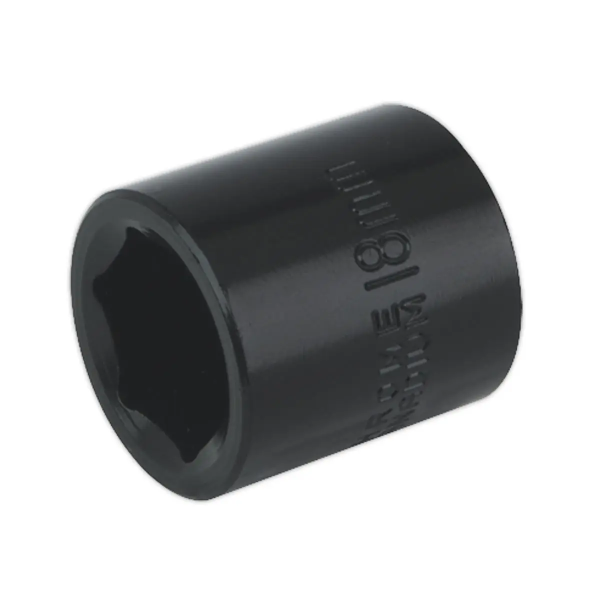 Sealey Premier Impact Socket 18mm 3/8"Sq Drive