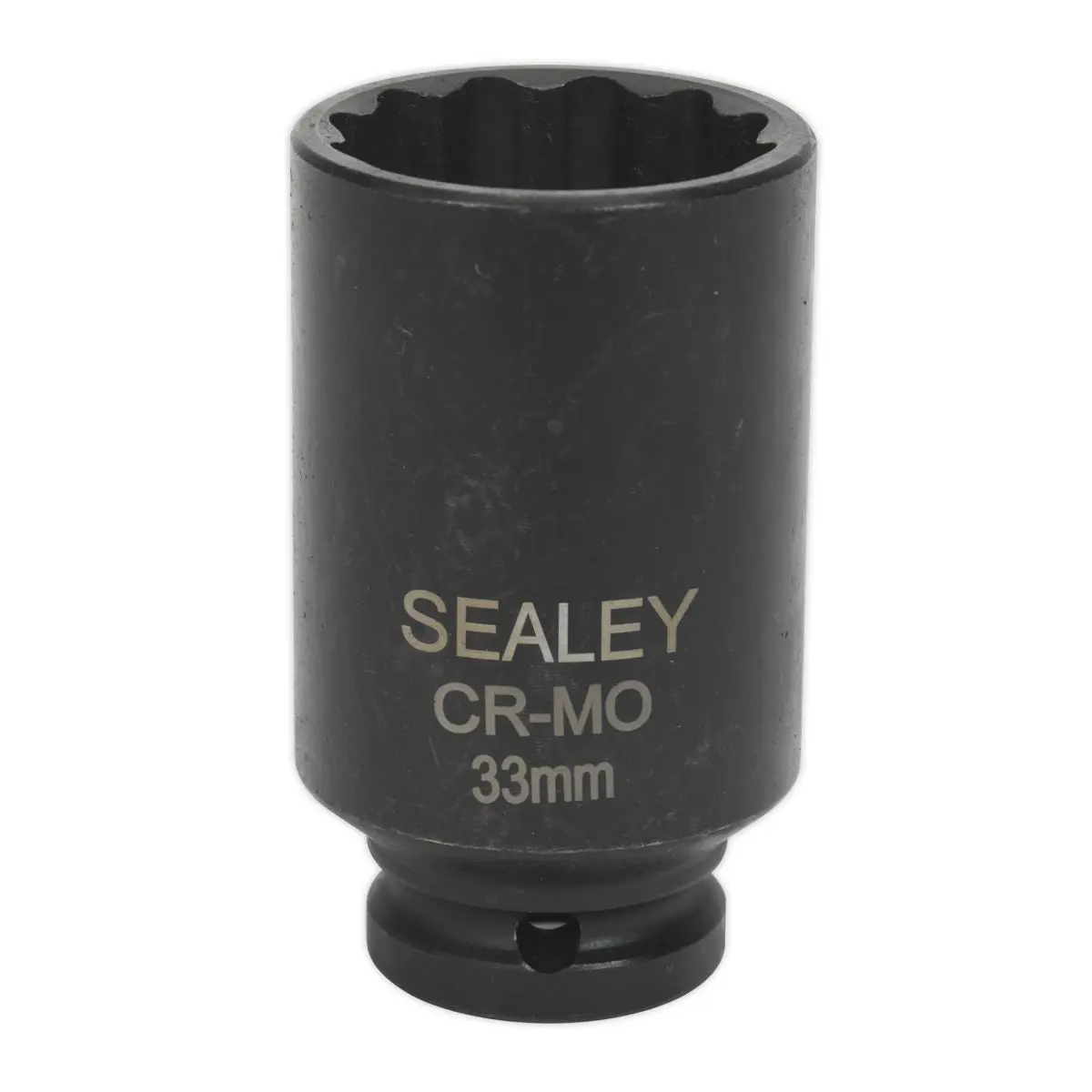Sealey Premier Impact Socket 33mm Bi-Hex Deep 1/2"Sq Drive - Image 3