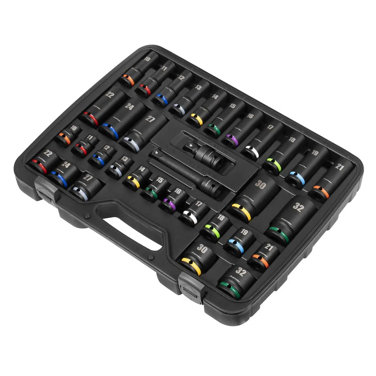 Sealey Premier Impact Socket Set 1/2"Sq Drive 34pc - Image 10