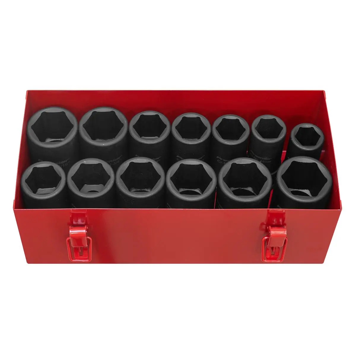 Sealey Premier Impact Socket Set 13pc Deep 3/4"Sq Drive Metric/Imperial - Image 3