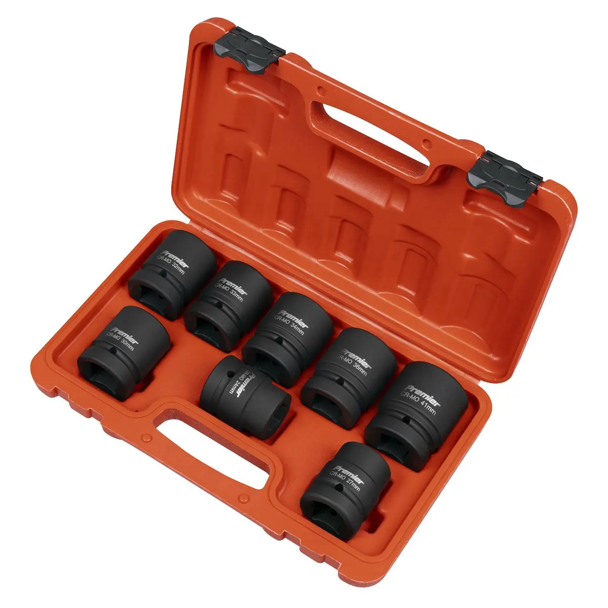 Sealey Premier Impact Socket Set 1"Sq Drive 8pc - Image 2