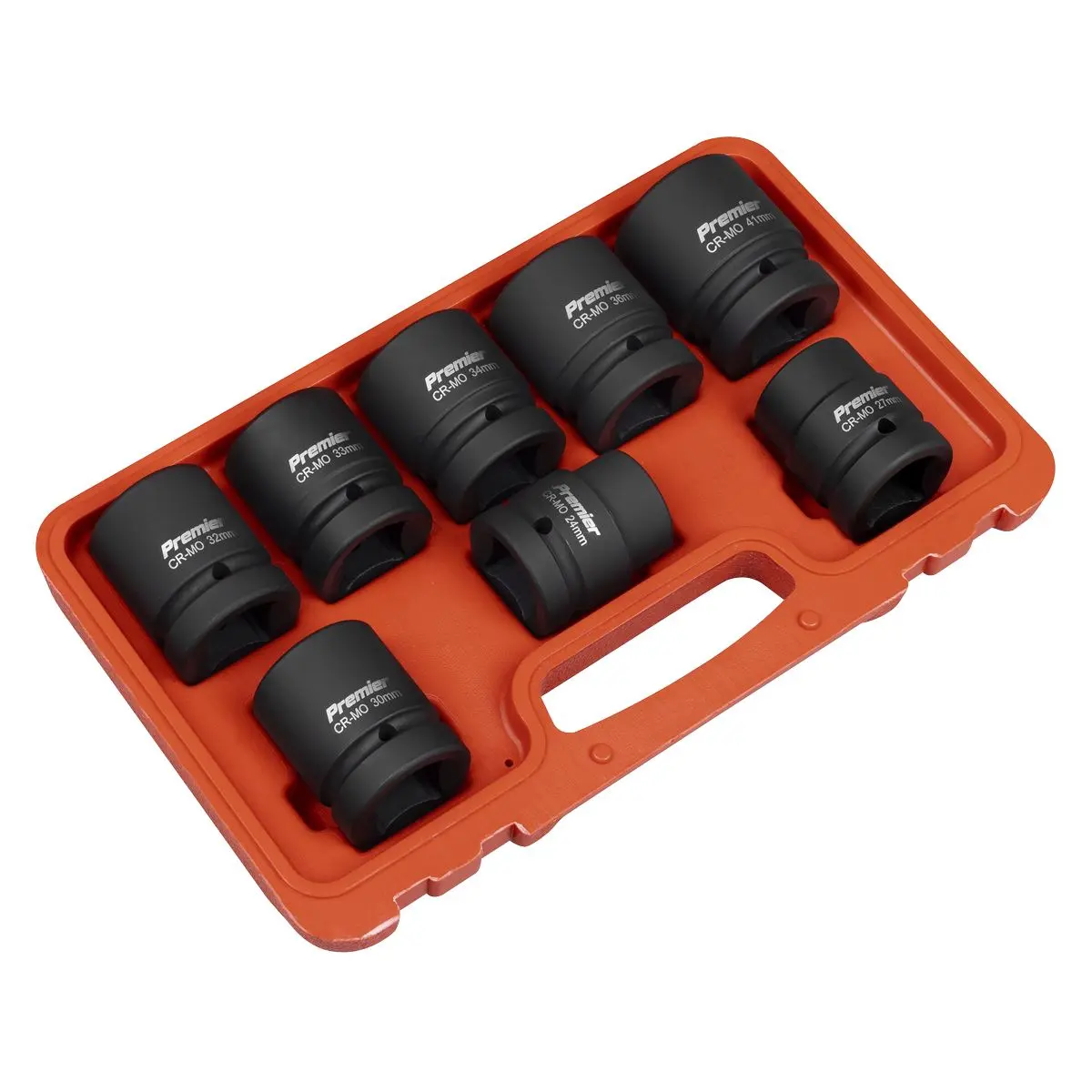 Sealey Premier Impact Socket Set 1"Sq Drive 8pc - Image 4