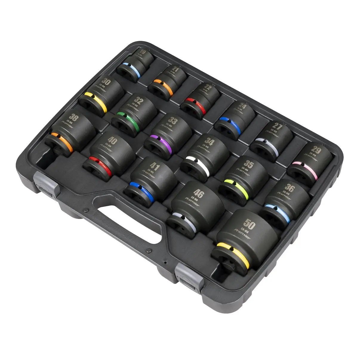Sealey Premier Impact Socket Set 3/4"Sq Drive 17pc - Image 4