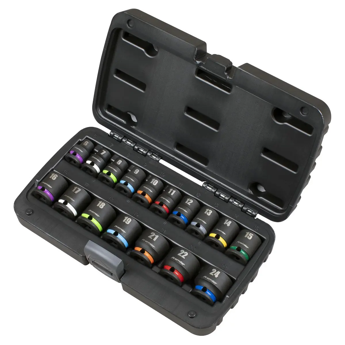 Sealey Premier Impact Socket Set 3/8"Sq Drive 17pc - Image 4