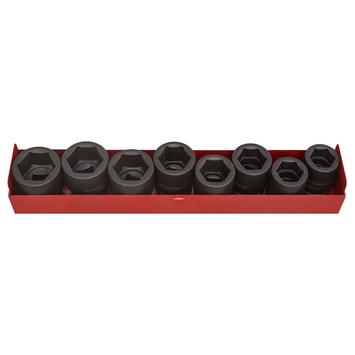 Sealey Premier Impact Socket Set 8pc 3/4"Sq Drive Metric - Image 2