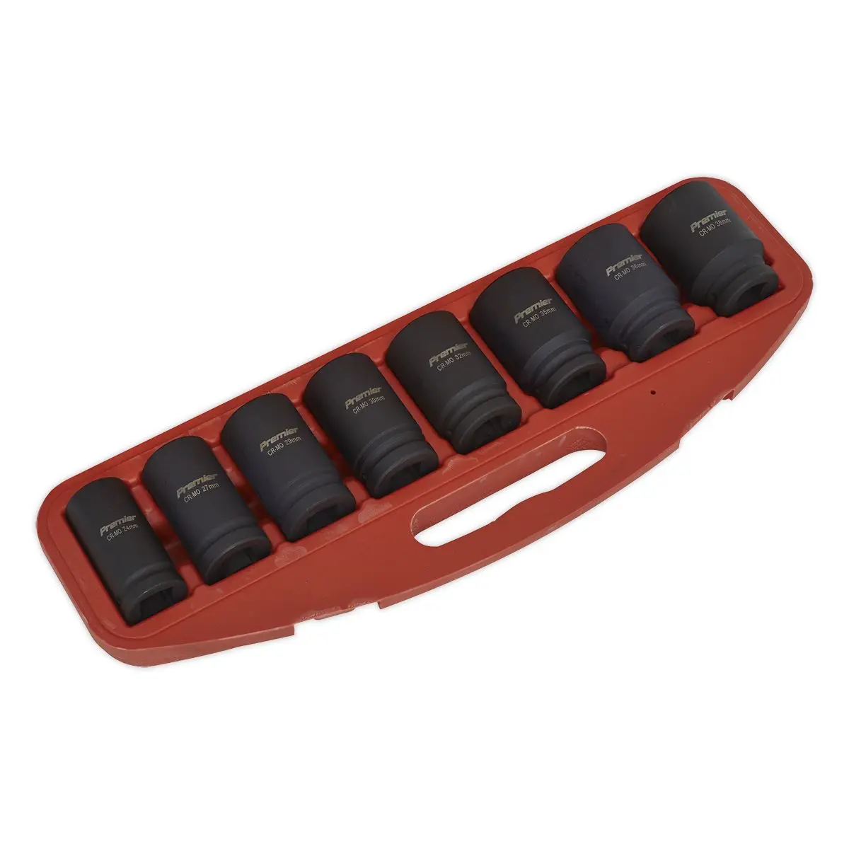 Sealey Premier Impact Socket Set 8pc Deep 3/4"Sq Drive Metric - Image 6