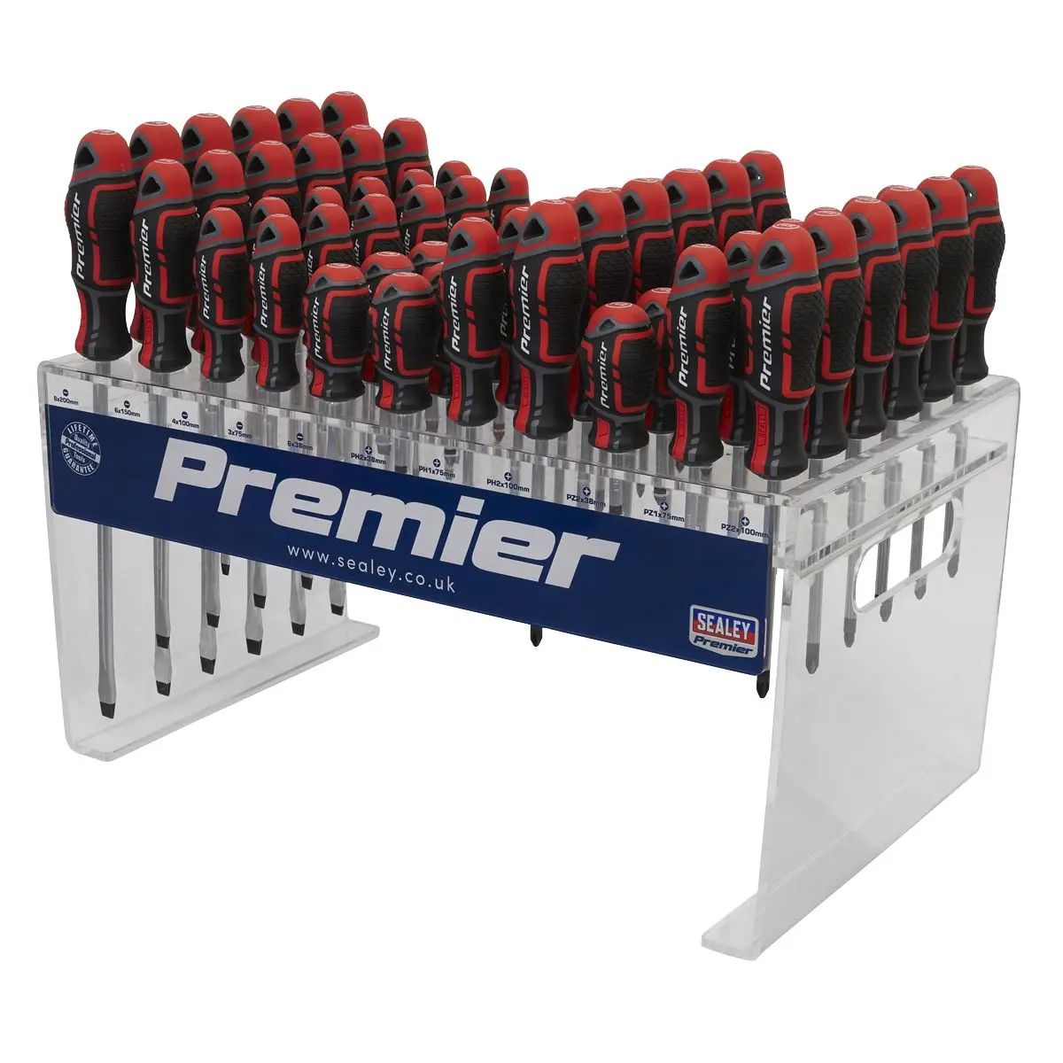 Sealey Premier Individual Screwdrivers GripMAX® 66pc Countertop Display - Image 2