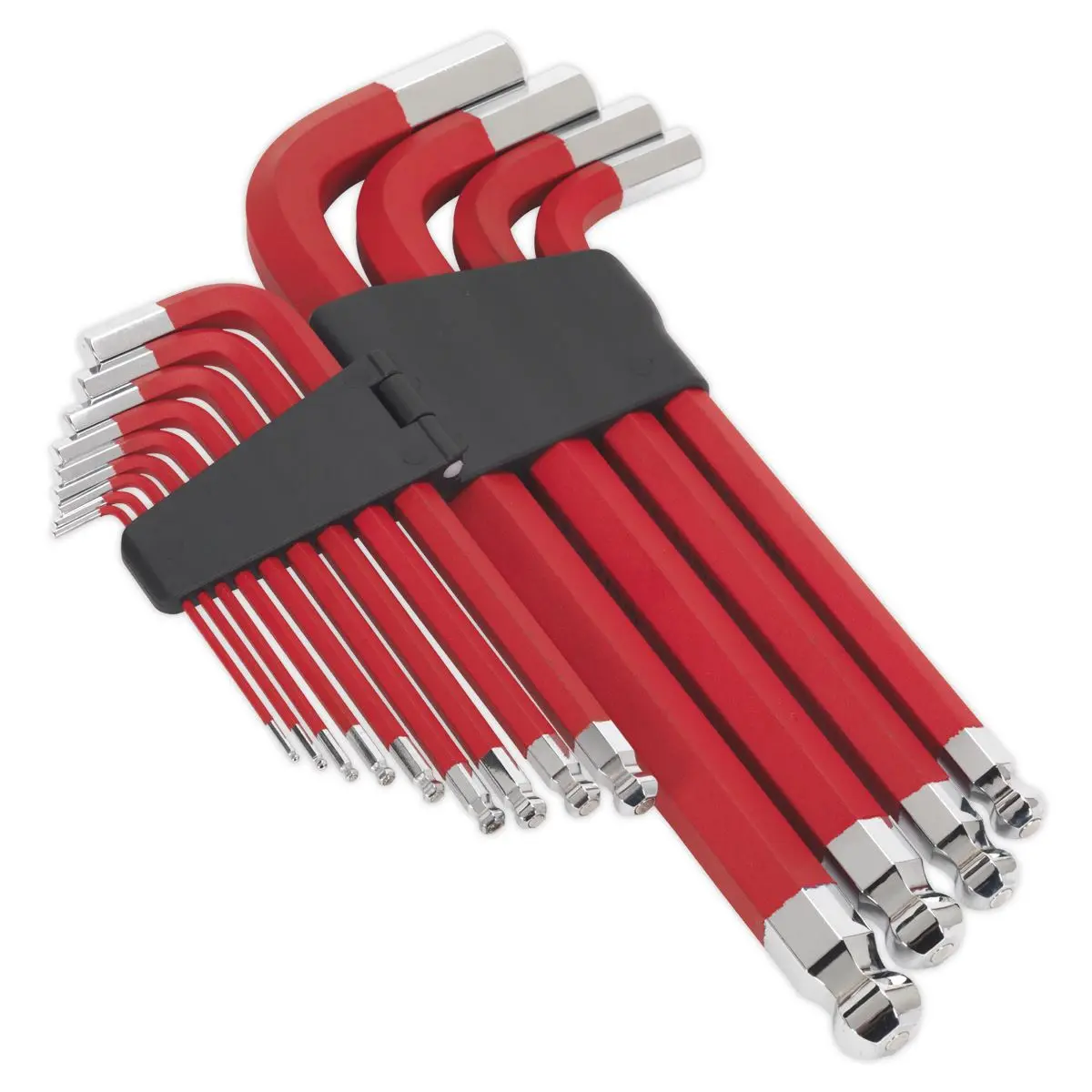Sealey Premier Jumbo Ball-End Hex Key Set 13pc Anti-Slip - Metric - Image 3
