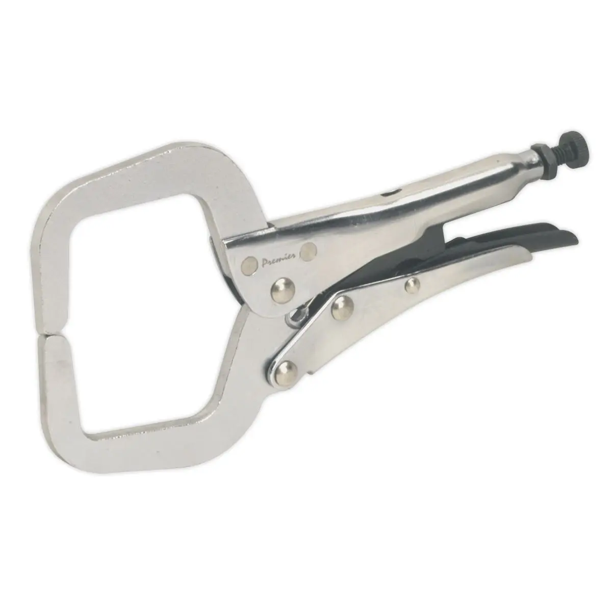 Sealey Premier Locking C-Clamp 165mm 0-45mm Capacity - Image 2