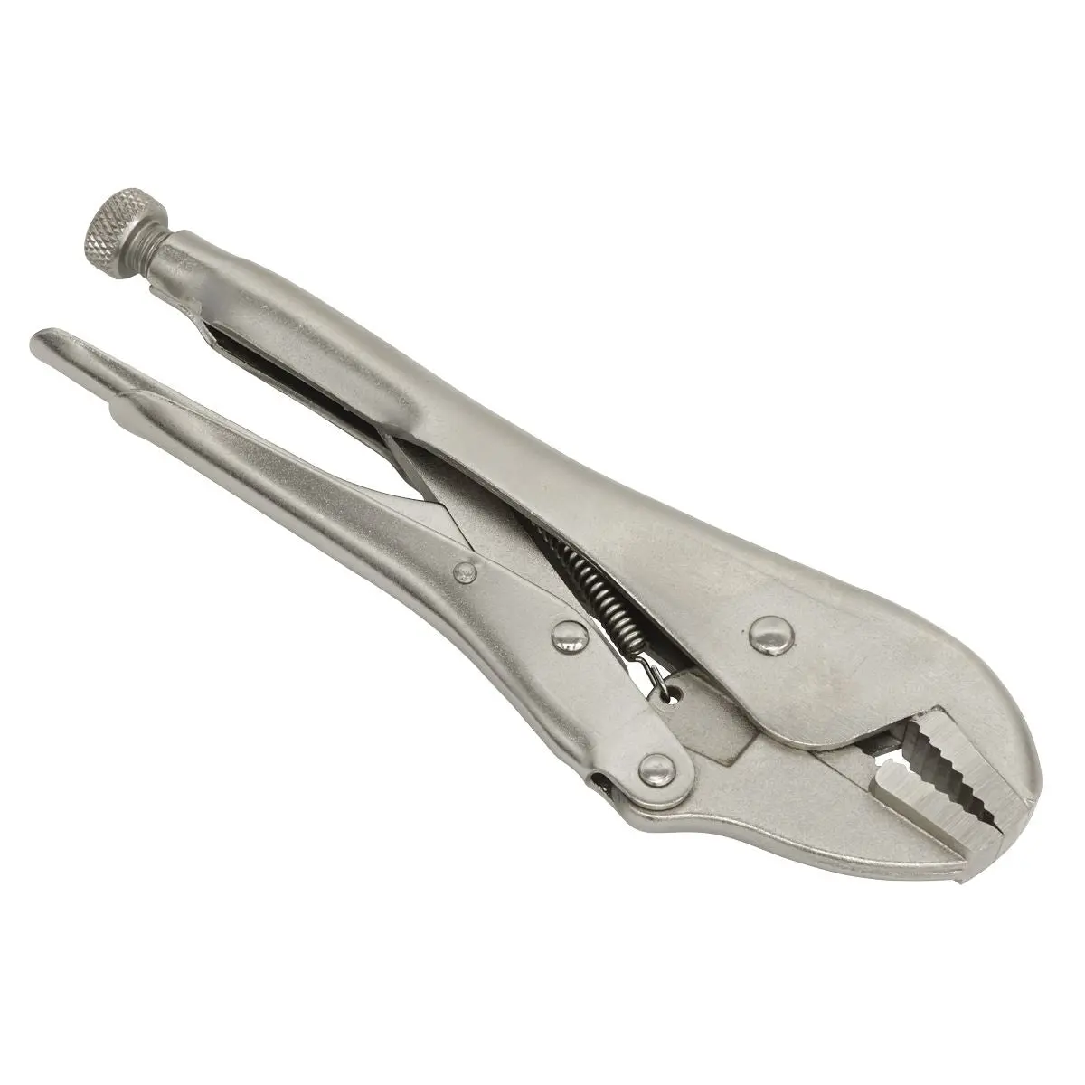 Sealey Premier Locking Pliers Straight Jaws 230mm 0-45mm Capacity - Image 5